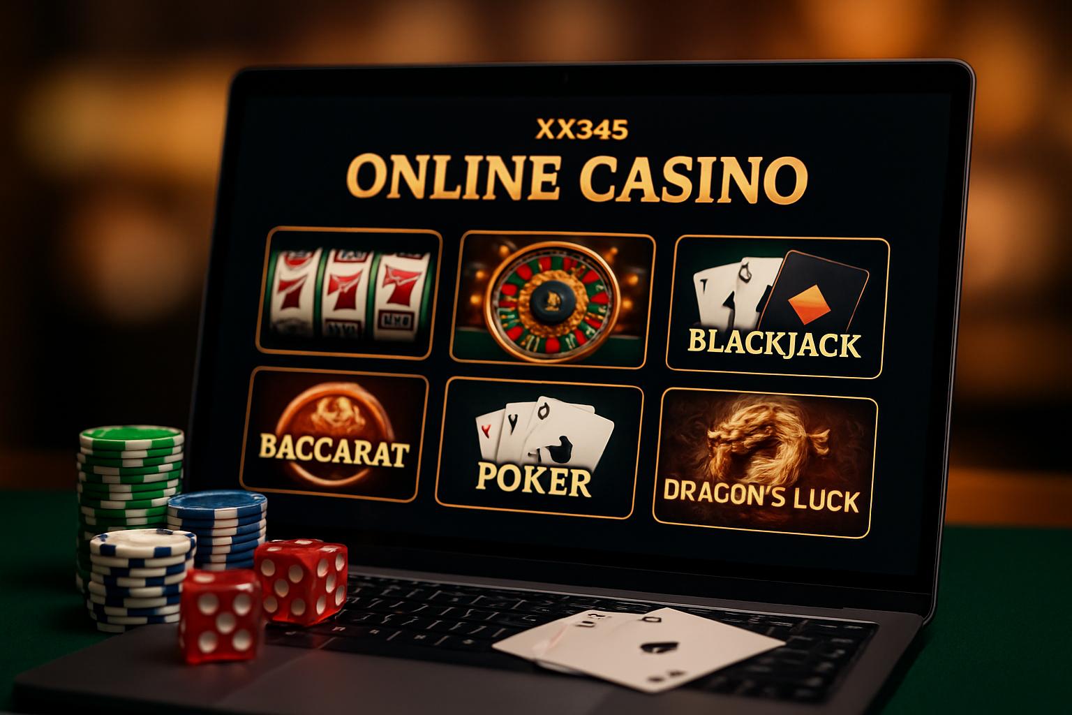 Jogos de cassino online inovadores e emocionantes na XX345